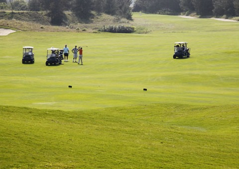 golfing in danang