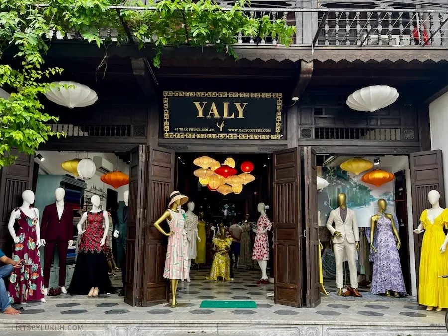 tailor shop hoi an